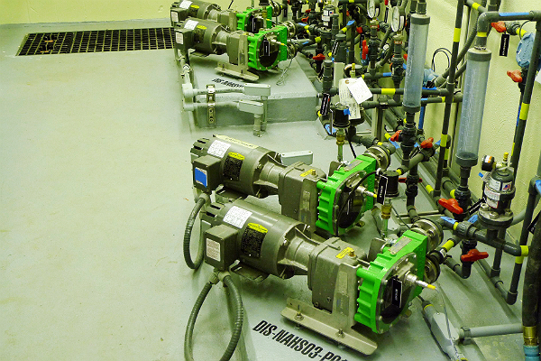 Bơm vữa (hồ) xi măng, bơm b&ecirc; t&ocirc;ng - Bơm nhu động (bơm ống) Verderflex